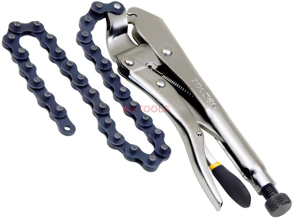 18inch Chain Locking Pliers Clamp Pliers Pipe Wrench Oil